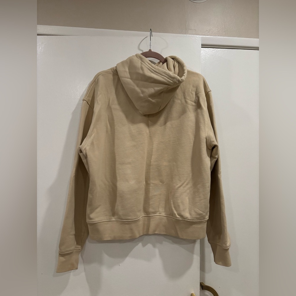 The Jacquemus hooded sweatshirt in Light Khaki size small unisex - Picture 3 of 4